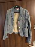 Katana kurtka jeansowa Levis vintage guziki naszywki 38 M