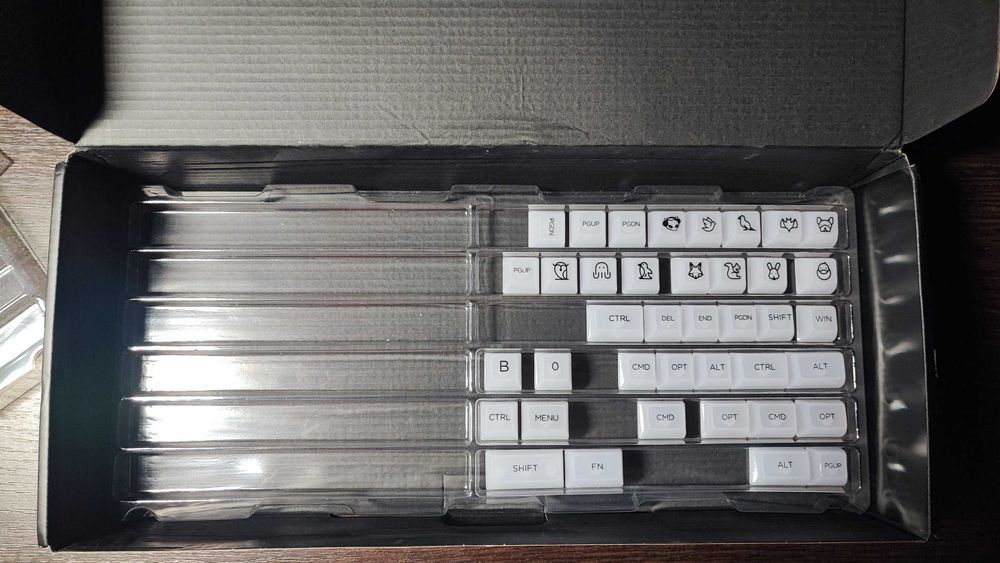 Кейкапи Akko ASA Clear Keycap Set V2