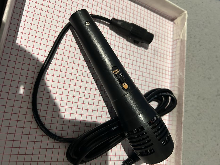 Microfone para karaoke novo