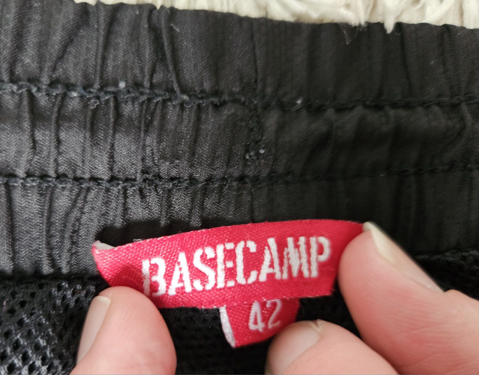 Męskie spodnie, sportowe, trekkingowe, do biegania; Basecamp; 42
