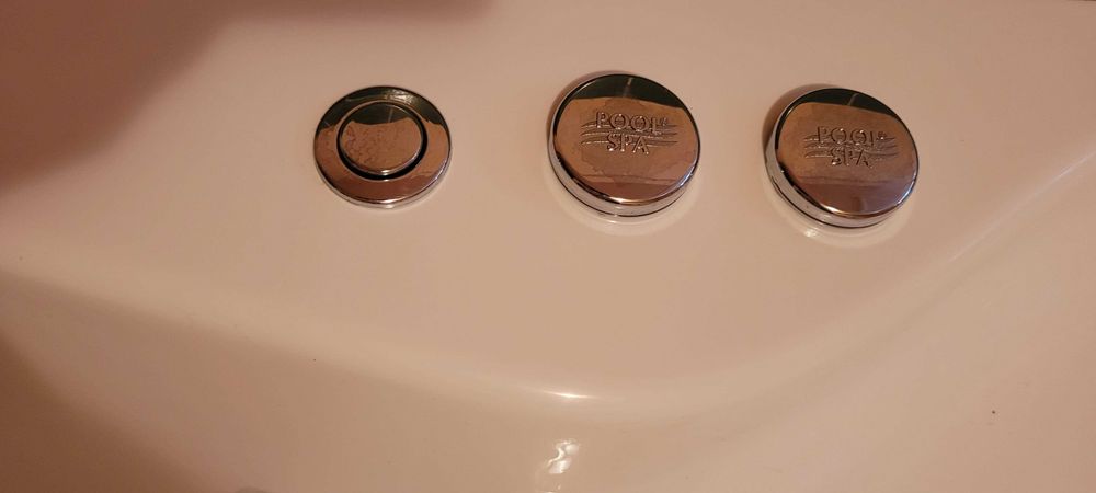 Wanna narożna poolspa z hydromasażem sprawna