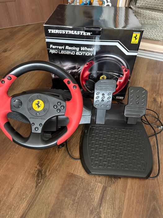 Kierownica ferrari komplet! Kierownica+pedały