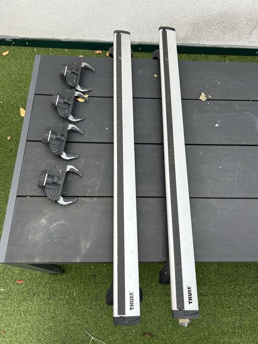 ZESTAW THULE: Box Dachowy Touring S + Belki Dachowe + Stopy mocujące!