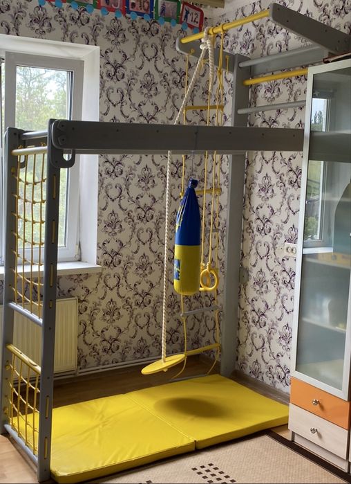 Дитяча шведська стінка, спортивний куточок трансформер