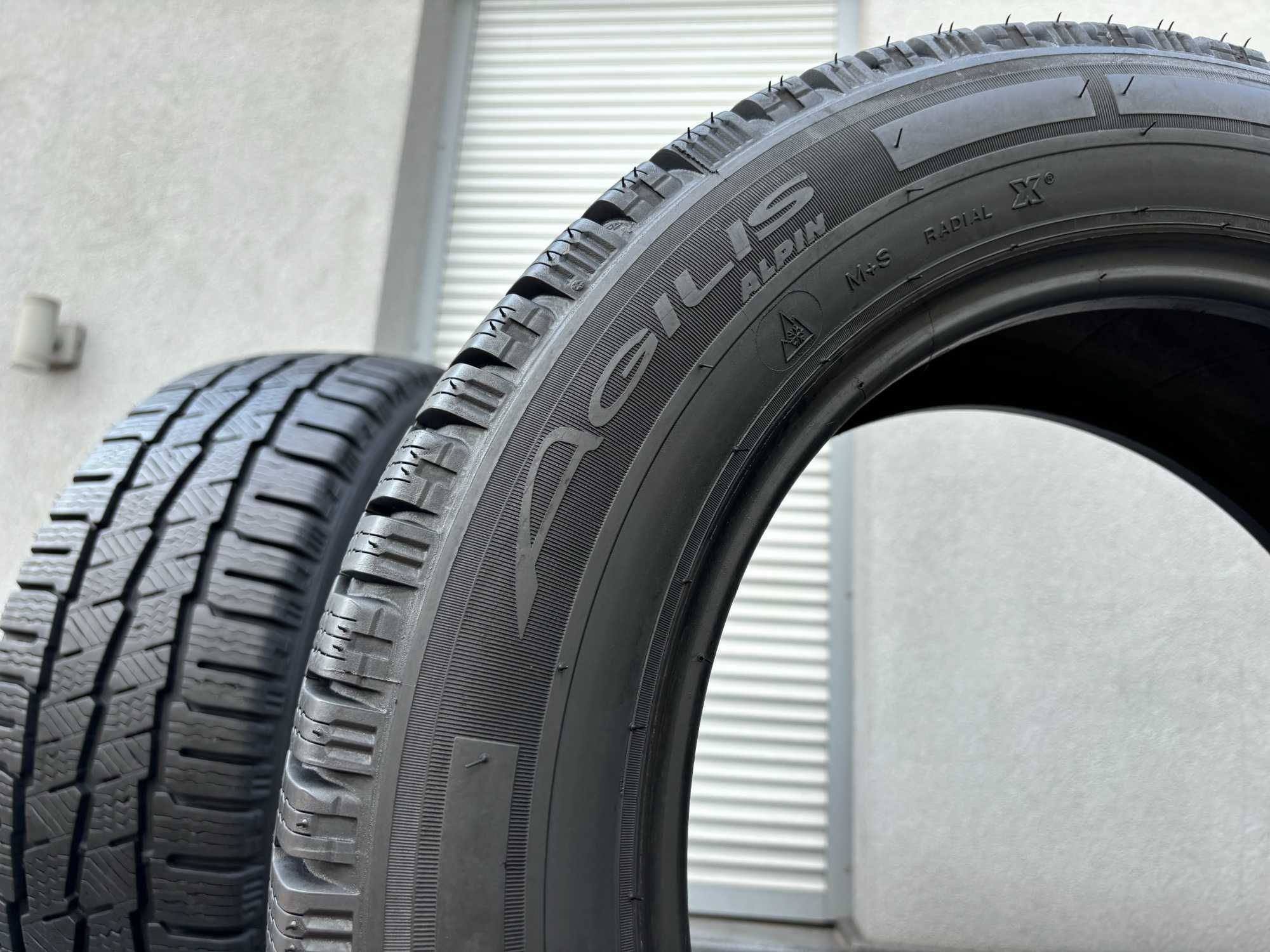 2szt zimowe 215/60R17C Michelin 9,4mm 2021r świetny stan! Z5089 gwaran