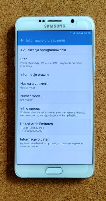 Samsung Galaxy Note 5