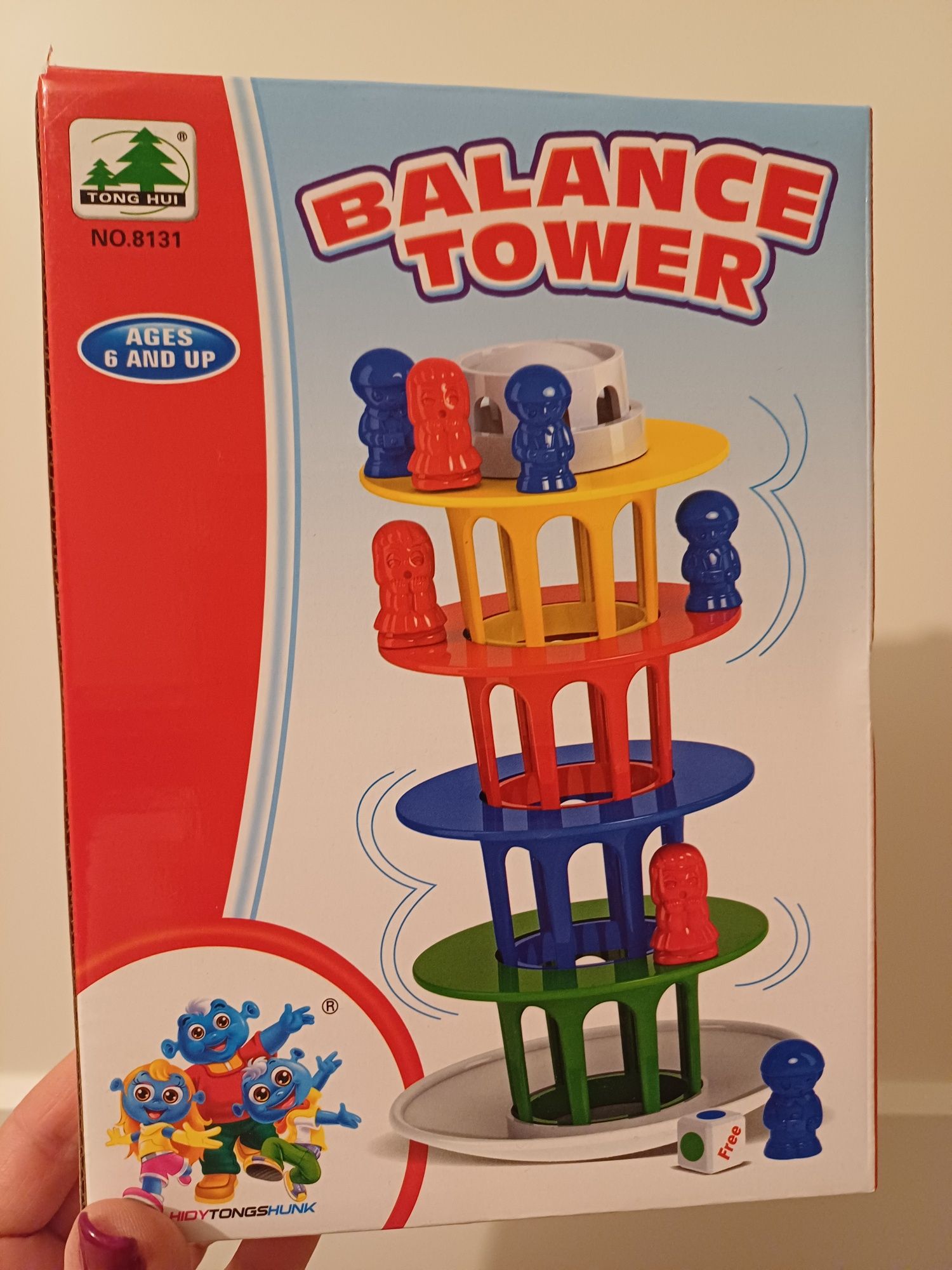 Gra balance Tower, krzywa wieża, Piza, bujana wieża