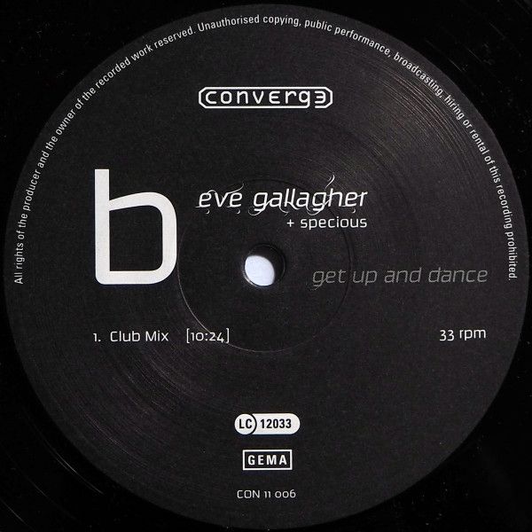 Eve Gallagher + Specious - Get Up And Dance [House]