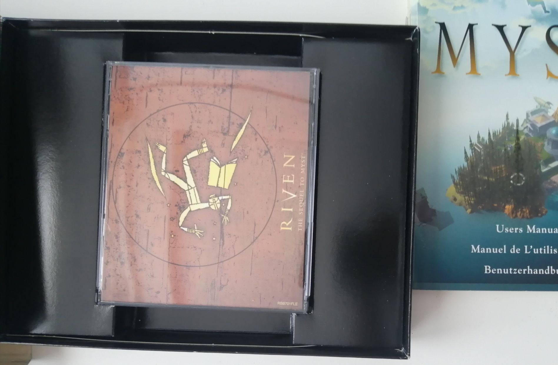 "MYST" + "RIVER" sequel gra PC BIG BOX ang. RETRO