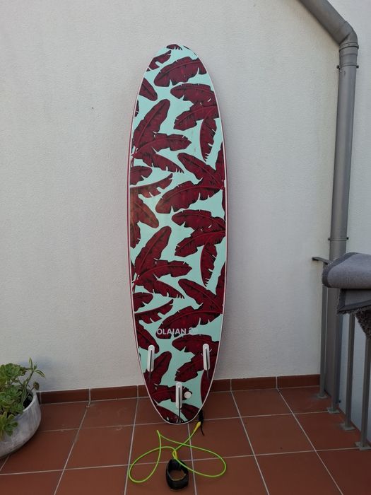 Conjunto prancha surf 7'  Olaian