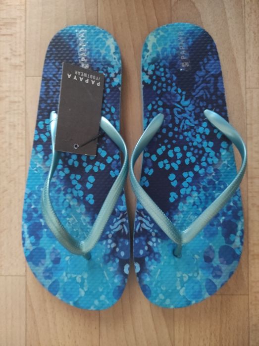 Якісні зручні в"єтнамки  Papaya Primark New Look  р39,40 Англія