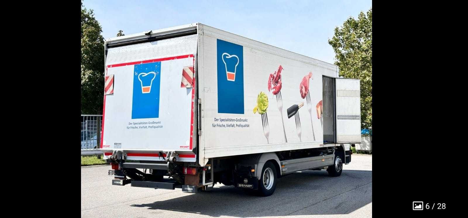 Camiao Congelação e refrigiração