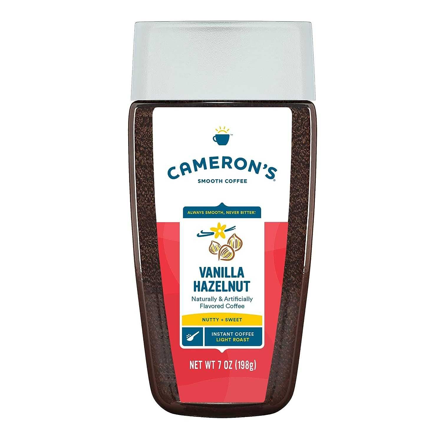 Сублимированный кофе Cameron's (ваниль и лесной орех) - 198 грамм