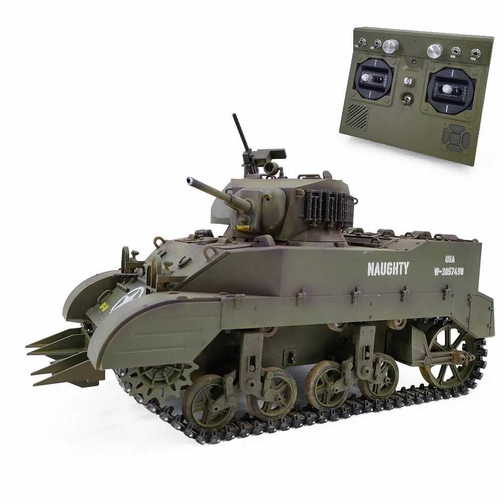 Tanque M5A1 STUART 1/16 RC