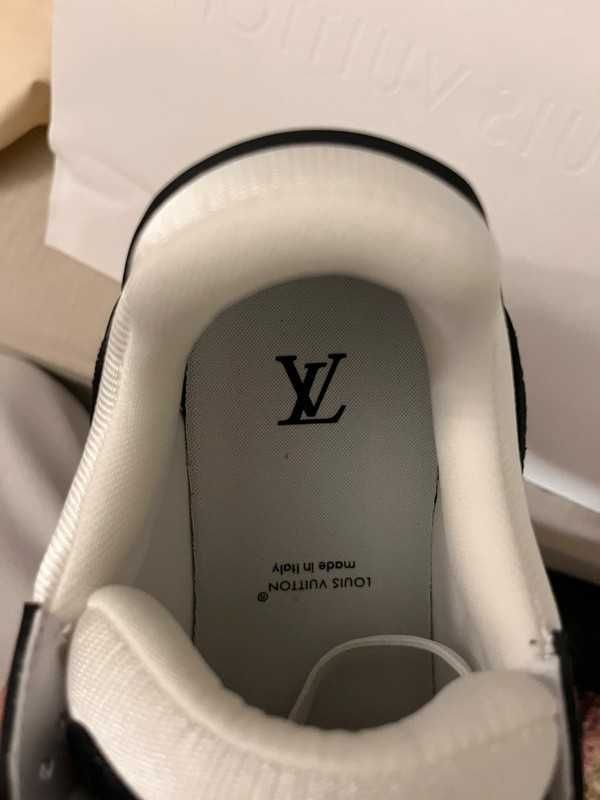 Louis Vuitton LowLvTrainerBlack Oryglnał Nowe Trampki Dowóɖ zakupu 43
