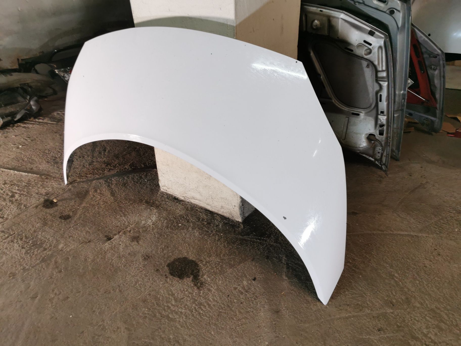 Maska Renault Scenic II 2 Biała