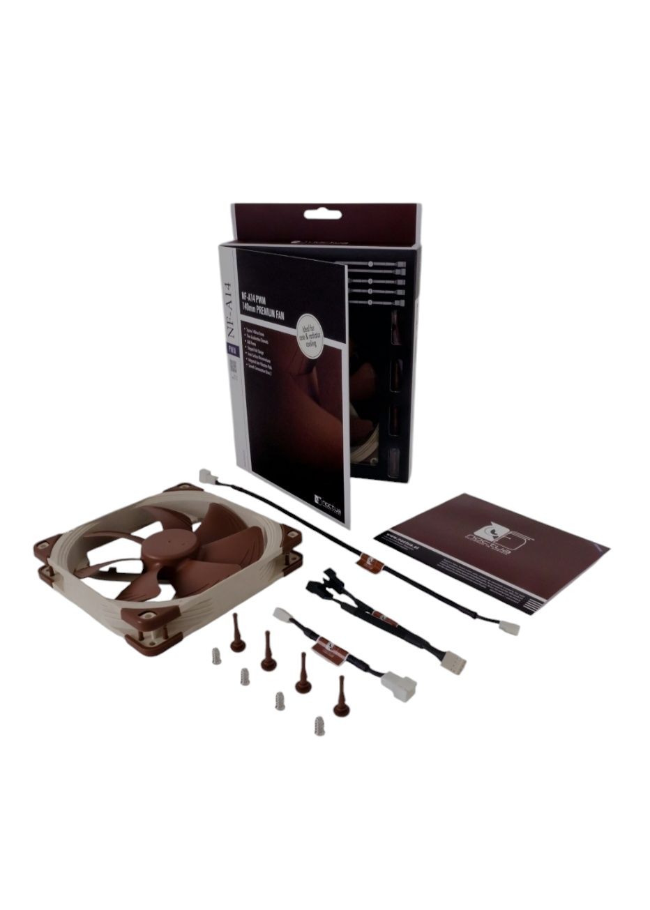 Wentylator Noctua NF-A14 PWM 140mm Beżowy