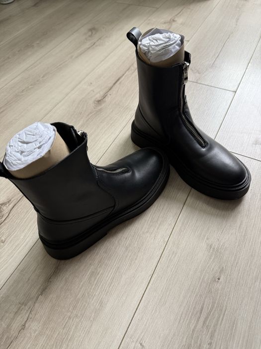 Черевики ботінки reserved 36 натуральна шкіра premium