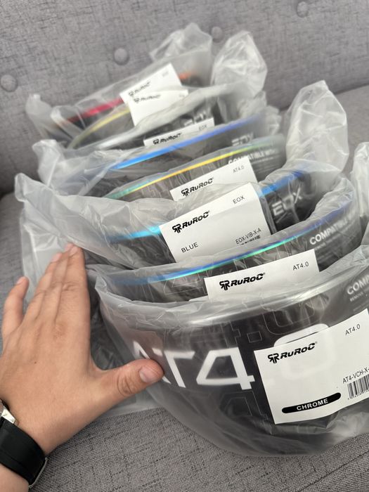 Ruroc Atlas 3.0 4.0 EOX - кольоровий візор в наявності