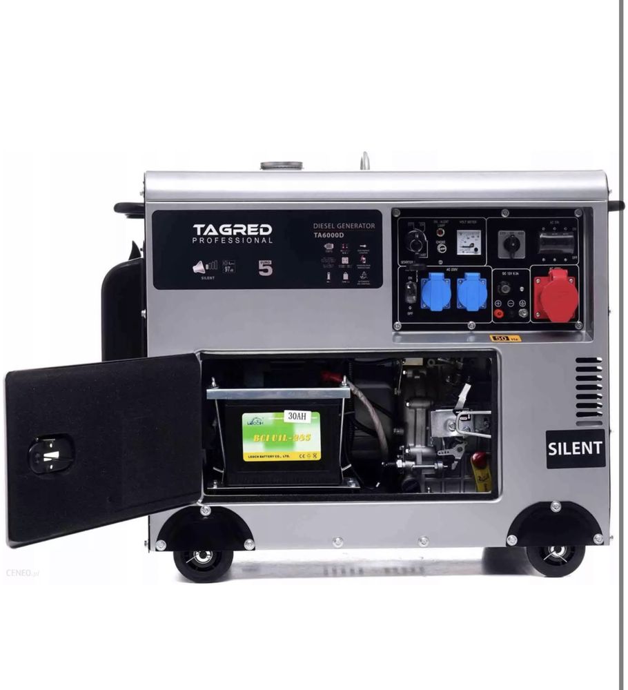 Професійний генератор електроенергії Tagred TA6000D