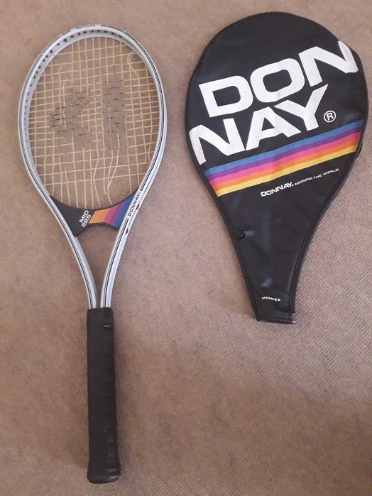 Vintage Raquete Donnay MID 225 LIGHT/MEDIUM. 4 - Com Capa