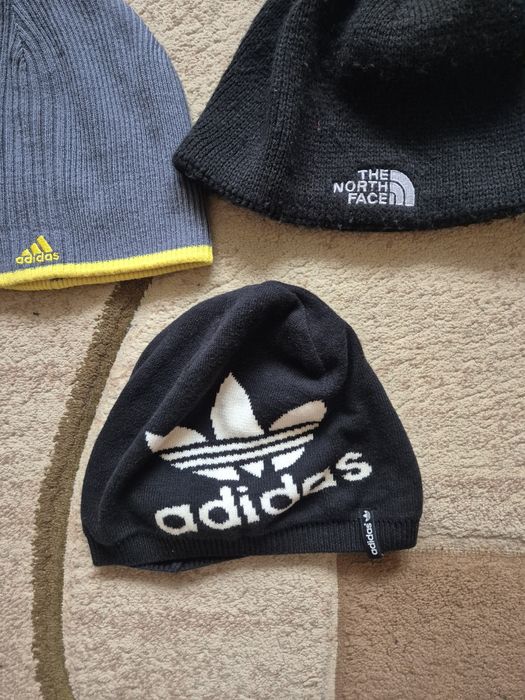 Пак шапок - Adidas x2 та TNF