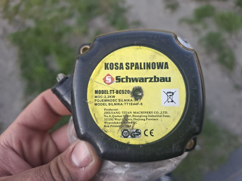 Kosa spalinowa  schwarzbau