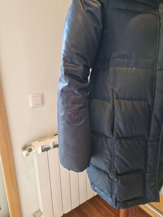 Kispo de penas  da zara azul marinho