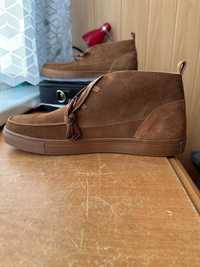 Buty Express Men's Suede Moc Toe Chukka Boots Rozmiar 46