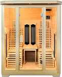 Sauna FIŃSKA + Sauna INFRARED 2w1+nowy piec 3kW 220 V 1-2 os