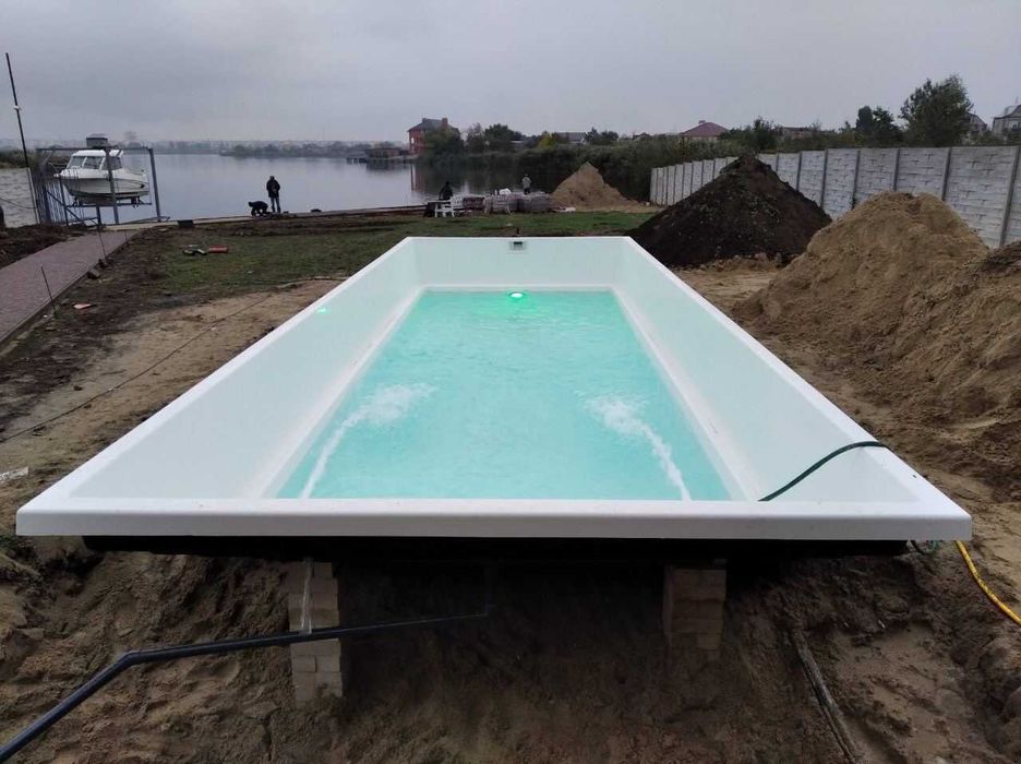 Басейн “Екліпс” 9 м | Якість та елегантність у деталях Монтаж під ключ