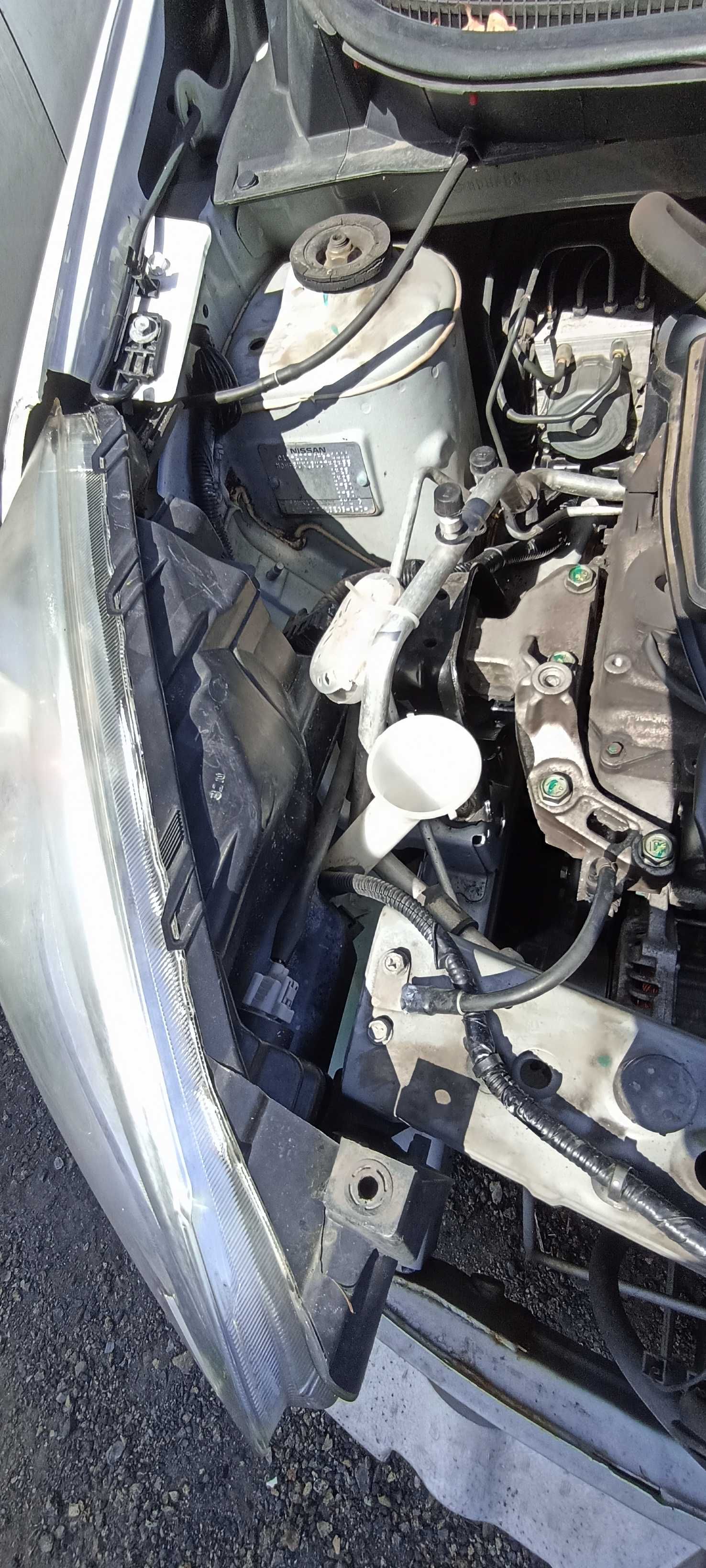 pas przedni wzmocnienie chlodnica nissan micra k13  1.2  lak qm1