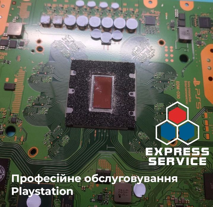 Обслуживание, замена термопасты Playstation, PS3, PS4, PS5