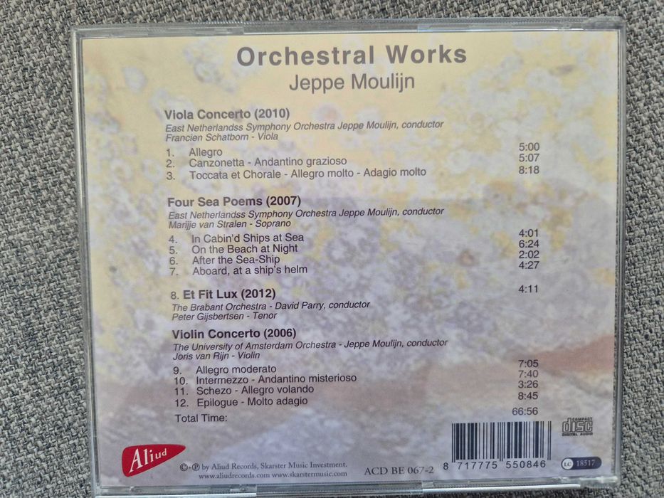 CD DSD Jeppe Moulijn , Dvorak - Stabat Mater , класика