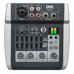 DNA QMX402 analogowy mikser dźwięku 3 kanały Bluetooth z akumulatorem