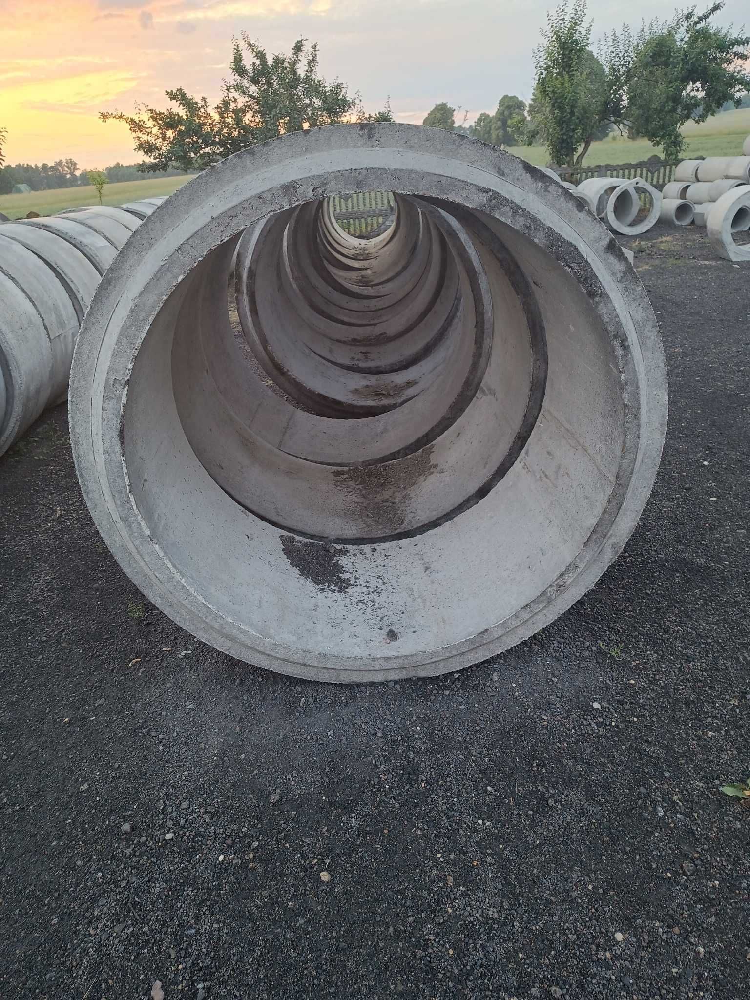 Kręgi i pokrywy betonowe 120x60. Kopanie czyszczenie studni