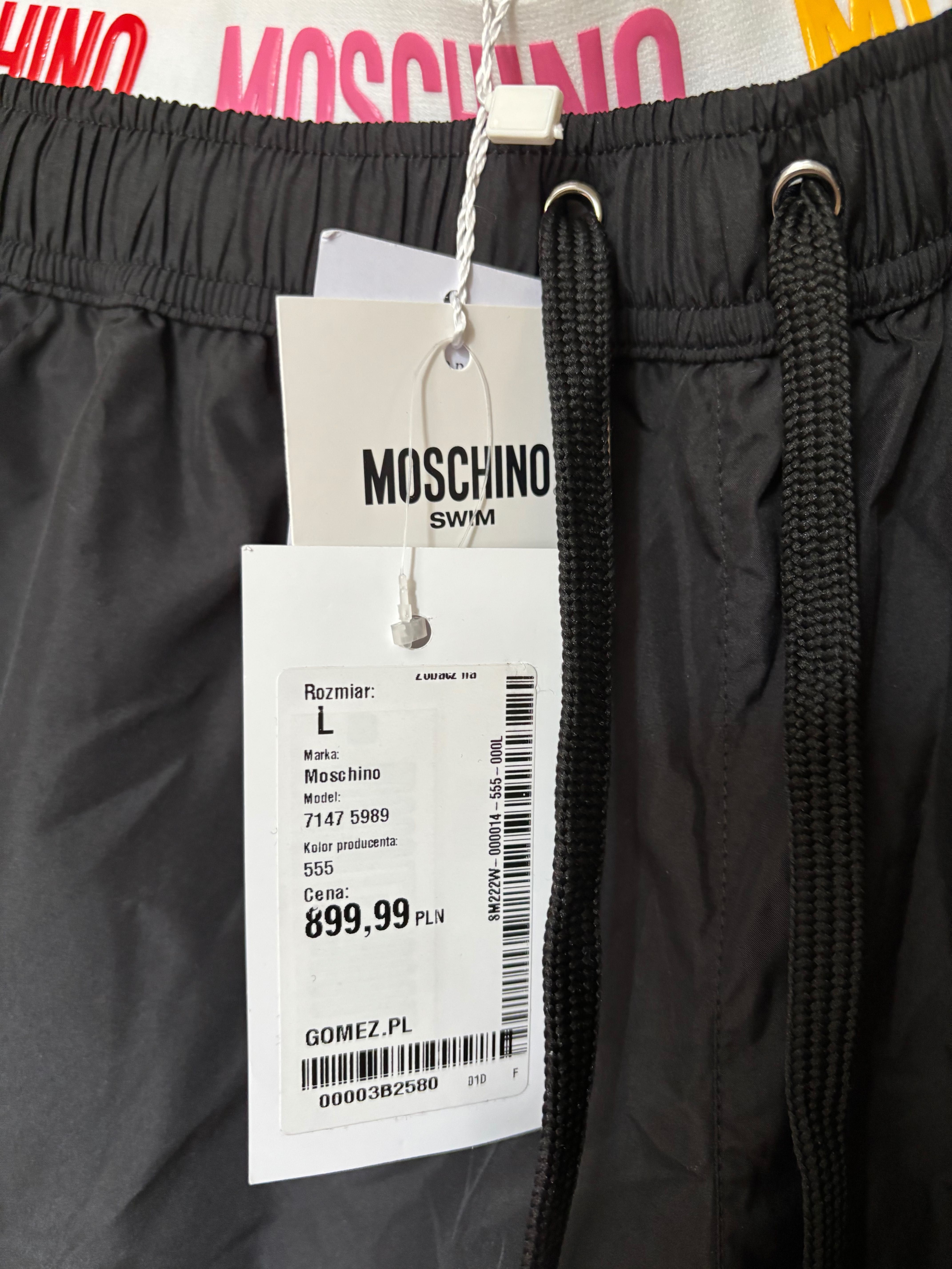 Moschino Swim - damskie szorty kąpielowe nowe