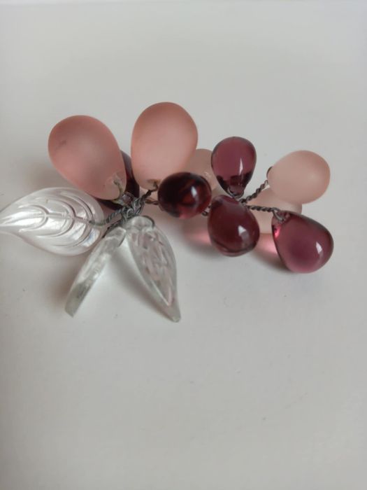 Winogrono Murano szkło artystyczne .