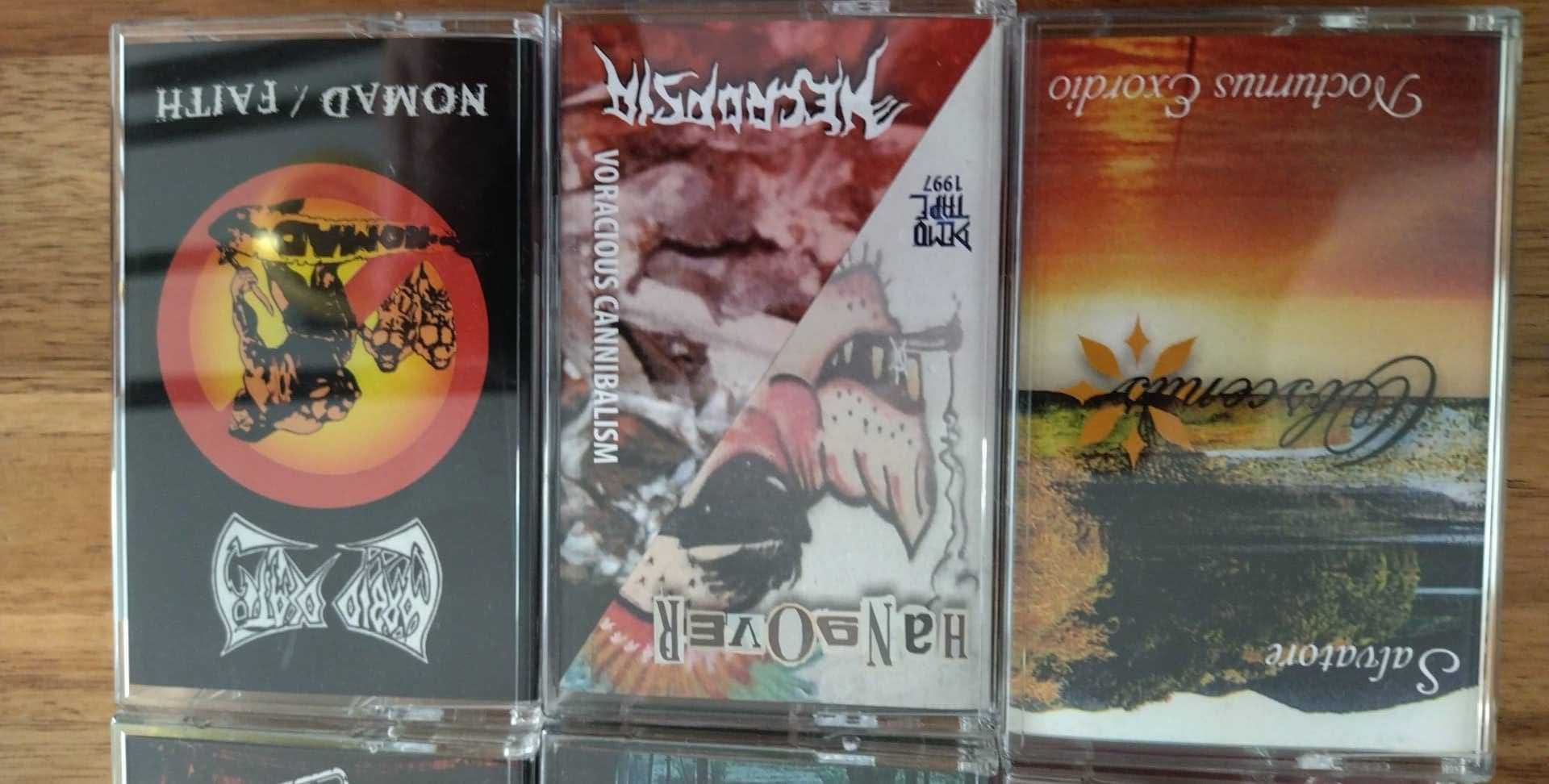Coleção de cassetes Azorean Heavy Metal 1980/2000
