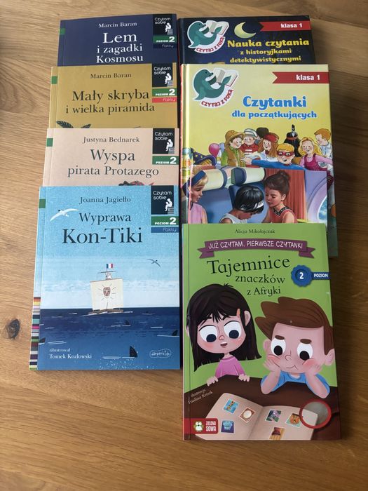 Książki do nauki czytania ( poziom 2)