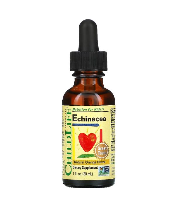 ChildLife, Эхинацея, со вкусом натурального апельсина, 30 мл