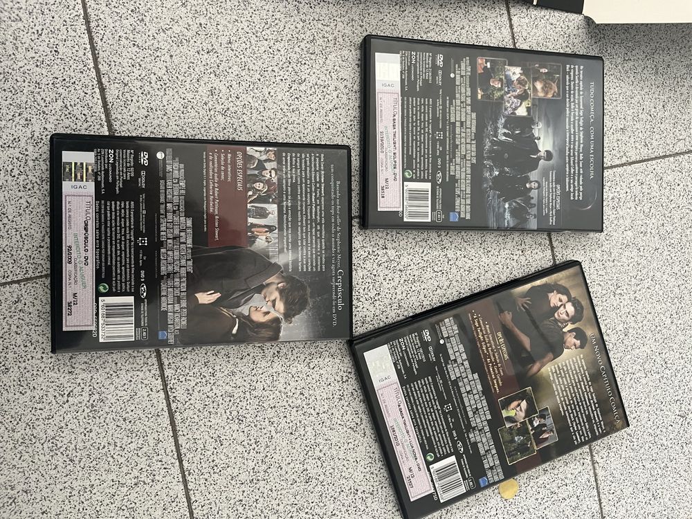 Coleção 3 Dvds Saga Twilight