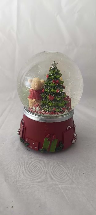 Nowa pozytywka świąteczna kula śnieżna misie home&you boże narodzenie