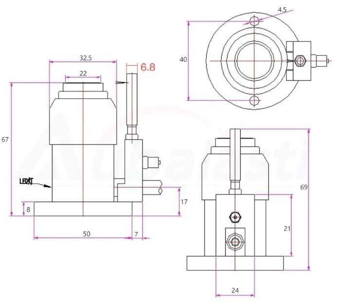 automatyczny czujnik narzędzia Cnc linuxcnc mach