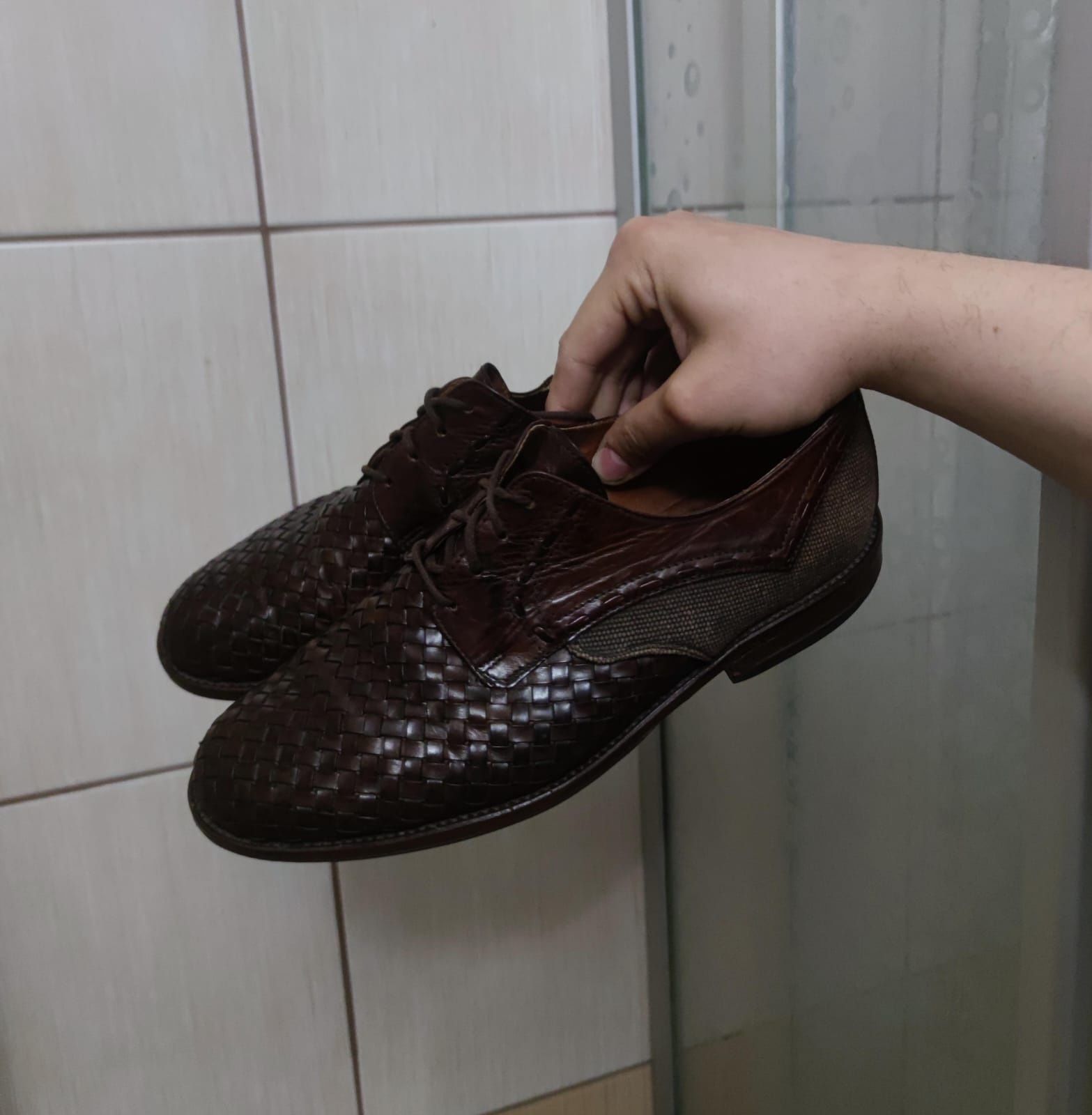 Buty obuwie 41 oddychające Nero Gardini  skórzane kremowe letnie elega