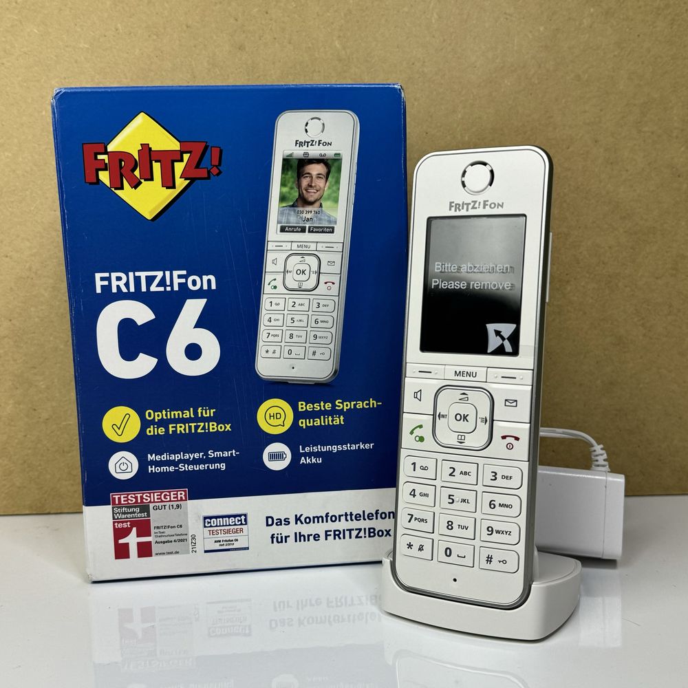 Новий телефон / радіотелефон AVM FRITZ ! Fon C6