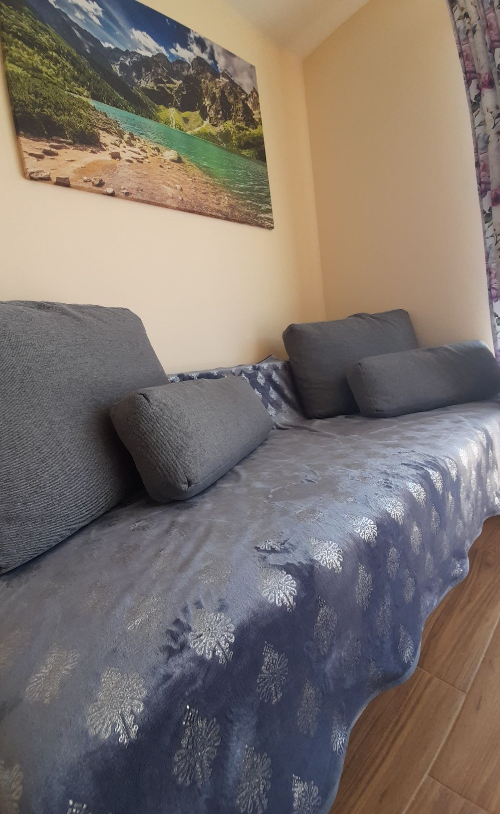 Domki nad Borem z widokiem na góry