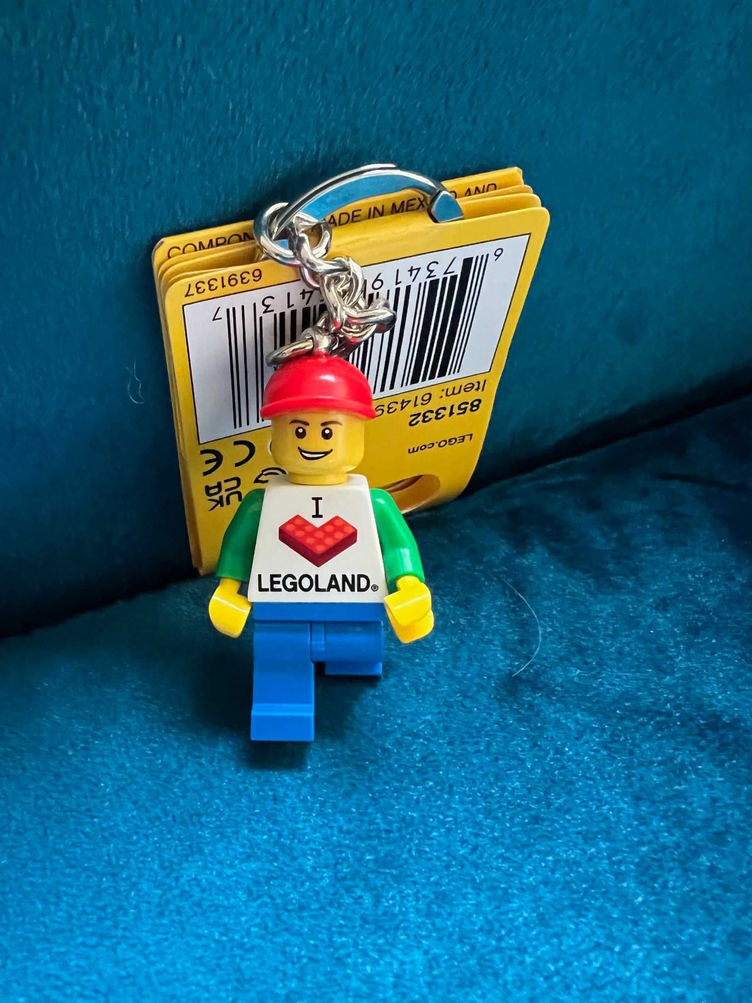 Porta-Chaves I Love Legoland:Menino+Menina Ref 851332/851330 Exclusivo