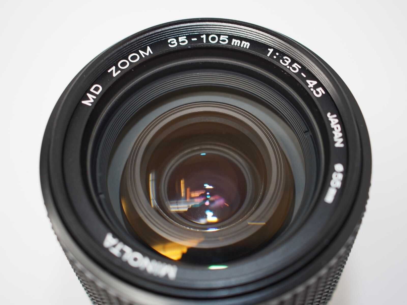 Minolta 35-105mm f3.5-4.5 MD Zoom - (testada e limpa)