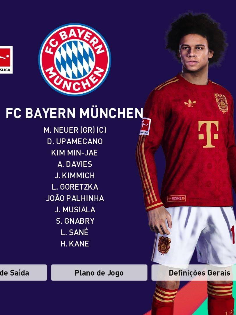 Pen Drive com Season Update 2025 para PES 2021 Ps4/Ps5